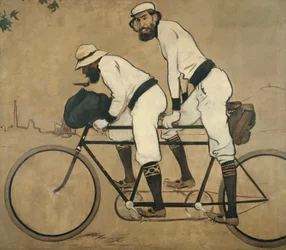 Ramon Casas et Pere Romeu en tandem